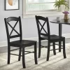Set Of 2 Tiffany Cross Back Chairs - Buylateral