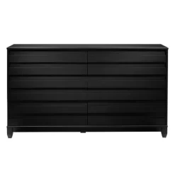 Ilya Solid Wood Modern Panel Front 6 Drawer Dresser - Saracina Home -Cozy Living Deals Store GUEST ef41feaf 4e19 4fb5 8811 632636980ad5