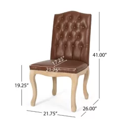 2pk Shylo Contemporary Faux Leather Dining Chairs - Christopher Knight Home 19 2pk Shylo Contemporary Faux Leather Dining Chairs - Christopher Knight Home -Cozy Living Deals Store GUEST ef4e4442 f5fc 4e7a a6c0 64a213ffc510