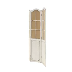 Farmhouse Wood Room Divider Screen Beige - Olivia & May -Cozy Living Deals Store GUEST ef60aba8 8b75 46b5 b12b 8594b4c53f00