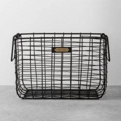 Wire Storage Basket Black - Hearth & Hand With Magnolia 10 Wire Storage Basket Black - Hearth & Hand With Magnolia -Cozy Living Deals Store GUEST efe86eae 04b3 4a40 b0c6 ffcdb651f04d