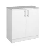 Elite 16" Deep Home Storage Base Cabinet With Melamine Countertop - Prepac