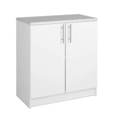 Elite 16" Deep Home Storage Base Cabinet With Melamine Countertop - Prepac