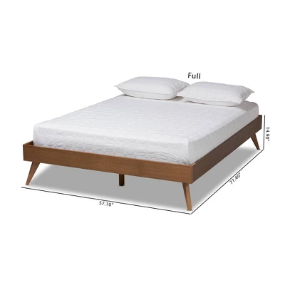 Lissette Wood Platform Bed Frame - Baxton Studio 1 Lissette Wood Platform Bed Frame - Baxton Studio