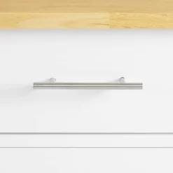 Savannah Wood Top Compact Kitchen Island Cart White/Natural - Crosley -Cozy Living Deals Store GUEST f185b69a 9687 4509 8e91 308dd8924f1a