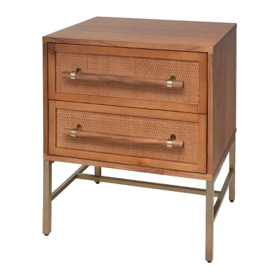 Sophia 2 Drawer Nightstand - Hopper Studio 9 Sophia 2 Drawer Nightstand - Hopper Studio - Image 9