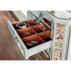 Aislin Jewelry Armoire Mirror/Silver - Powell Company 24 Aislin Jewelry Armoire Mirror/Silver - Powell Company -Cozy Living Deals Store GUEST f3344666 4728 4c00 8249 dd5b7b234c6b