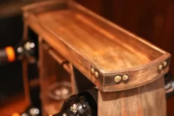 Vintiquewise Decorative Wooden 8 Bottle Rustic Wine Rack With Glasses Holder 7 Vintiquewise Decorative Wooden 8 Bottle Rustic Wine Rack With Glasses Holder -Cozy Living Deals Store GUEST f3ee535f a427 49a6 85ea 4493396c9130