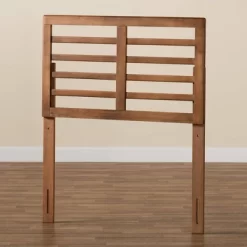 Twin Salome Wood Open Slat Headboard Walnut - Baxton Studio -Cozy Living Deals Store GUEST f4d6074b ee2d 44d7 8cf3 7b4d6e22b332