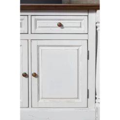 Monarch Kitchen Island And Two Stools Antique White - Home Styles -Cozy Living Deals Store GUEST f55d5dfb acb8 4743 b559 a5af54d0f43f