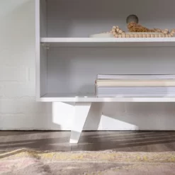 Modern Contemporary Simple Wood Storage Console TV Stand For TVs Up To 65" - Saracina Home -Cozy Living Deals Store GUEST f5974bc9 6164 4ad9 899b 4c5133723e87