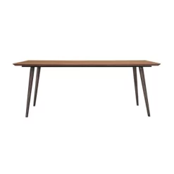 Coco Dining Table Rustic Oak/Brown - Armen Living