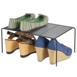 MDesign Metal Closet Organizer Storage Shelf -Cozy Living Deals Store GUEST f685790b 4ccd 4992 b953 336981bf69a9