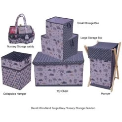 Bacati - Woodlands Gray/Beige Neutral Cotton Storage Toy Chest 6 Bacati - Woodlands Gray/Beige Neutral Cotton Storage Toy Chest -Cozy Living Deals Store GUEST f6fa2d78 89f8 4b03 af5b 7e5517dc6002