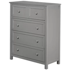 Schoolhouse 4.0 Wood 4 Drawer Chest Gray - Hillsdale Furniture