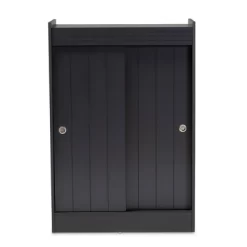 2 Door Leone Finished Wood Entryway Shoe Storage Cabinet Black - Baxton Studio 14 2 Door Leone Finished Wood Entryway Shoe Storage Cabinet Black - Baxton Studio -Cozy Living Deals Store GUEST f7fe1605 f667 4b6e b4a0 faea07d7b8bb