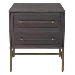 Sophia 2 Drawer Nightstand - Hopper Studio