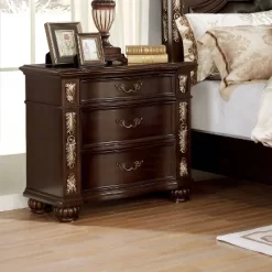 2pc Queen Mullberry Traditional Bedroom Set Brown Cherry/Espresso - HOMES: Inside + Out -Cozy Living Deals Store GUEST f8ed5d35 8c07 43b8 a09c 072d8a2f1da8
