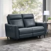 Tomasso Leather Power Reclining Loveseat With Power Headrest - Abbyson Living