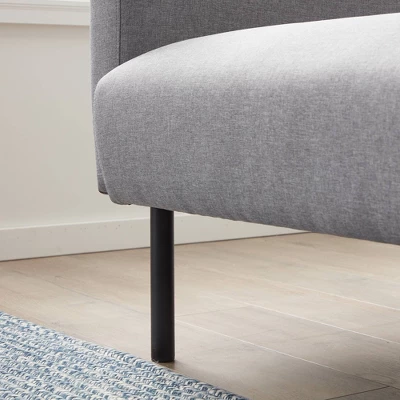 Comfort Collection Futon Sofa Bed With Box Tufting - Lucid 6 Comfort Collection Futon Sofa Bed With Box Tufting - Lucid - Image 6