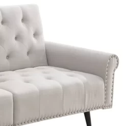 82" Eiroa Sofa Beige Fabric - Acme Furniture -Cozy Living Deals Store GUEST f962d694 1f1f 4508 90ab f19a32f387a9