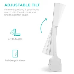 Best Choice Products Full Length LED Mirrored Jewelry Storage Organizer Cabinet W/ Interior & Exterior Lights -Cozy Living Deals Store GUEST fa81e794 feb8 4ee9 8200 ef260955b259