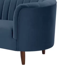 71" Millephri Loveseat Blue Velvet - Acme Furniture -Cozy Living Deals Store GUEST fb033475 26d4 440f b3d5 9227515128c9