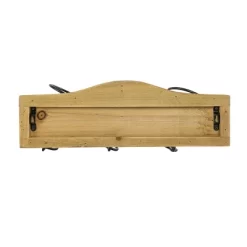 Black Metal & Wood Space Saving Wine Holder - Foreside Home & Garden -Cozy Living Deals Store GUEST fb551f22 d842 4e07 b7c0 050aa8a1b886