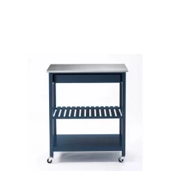 Holland Kitchen Cart With Stainless Steel Top - Boraam -Cozy Living Deals Store GUEST fb620e53 bc3c 4cdc bcbb b86cc2b57b40