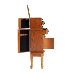 Marie Jewelry Armoire Oak - Powell Company -Cozy Living Deals Store GUEST fc080d4f ddd1 437c 91ee bc1ee9ab38cb