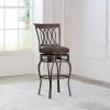 32" Montello Swivel Barstool Bronze/Brown - Hillsdale Furniture