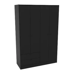 Denmark 4 Door 2 Drawer Wardrobe - Polifurniture -Cozy Living Deals Store GUEST fcfd15bc c1c4 4174 95a8 c436a4f73d08