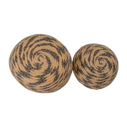 Set Of 2 Braid Woven Baskets Black & Natural Rope By Foreside Home & Garden -Cozy Living Deals Store GUEST fd262c0a a468 41eb a90d 0ed2755c7856