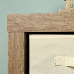 Stow Away 8 Cube Organizer Lintel Oak - Sauder -Cozy Living Deals Store GUEST fd31a948 9e36 4cff 9d68 9ac7b1025911