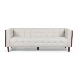Mclarnan Contemporary Tufted 3 Seater Sofa - Christopher Knight Home -Cozy Living Deals Store GUEST fd43dc82 637c 4d9d 96ca 74f176f90a73
