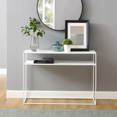 Braxton Console Table White - Crosley 2 Braxton Console Table White - Crosley - Image 2