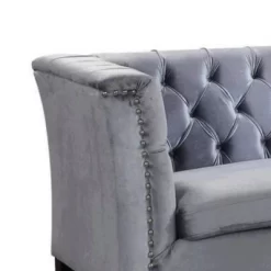 82" Honor Sofa Blue - Acme Furniture -Cozy Living Deals Store GUEST fd6456d8 0ee2 42eb adf6 f28249fecf0d
