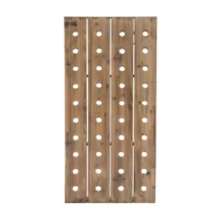 Rustic Wood Wall Wine Rack Brown - Olivia & May 23 Rustic Wood Wall Wine Rack Brown - Olivia & May -Cozy Living Deals Store GUEST fd7f8525 b159 423d ac89 10e17faa173b