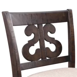 2pc 30" Stanford Swirl Back Barstool Set Smokey Walnut - Picket House Furnishings -Cozy Living Deals Store GUEST fe393448 908b 468d a2d7 3b0d38c8dc6f