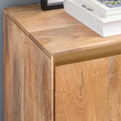 Travard Console Natural - Powell Company -Cozy Living Deals Store GUEST fe45f21c 598b 4598 8dea eb6f4e05d245