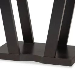 Boone Wood Console Table - Baxton Studio -Cozy Living Deals Store GUEST fe8ded3e 6cbd 494b a1ba b845feedf561