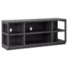 58 In. Charcoal Gray MDF TV Stand - Henn&Hart