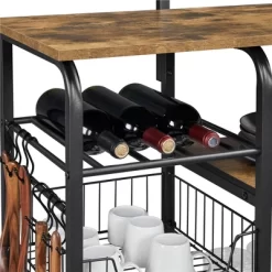 Yaheetech Kitchen Storage Shelves With 10 Hooks -Cozy Living Deals Store GUEST ff66b3d7 e13f 41ae 9f5d dc53c82d200b