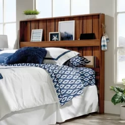 Queen Vista Key Headboard Blaze Acacia - Sauder -Cozy Living Deals Store GUEST ff73557f a640 46ab b83f eafb35bea787